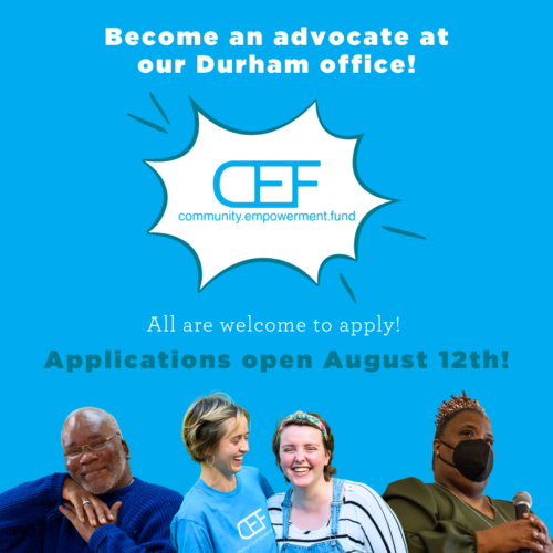 CEF Durham Advocate Application 