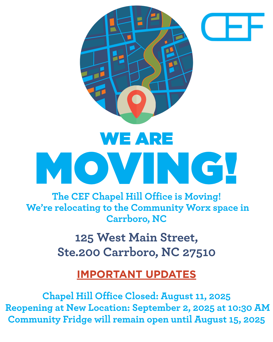 We're Moving!